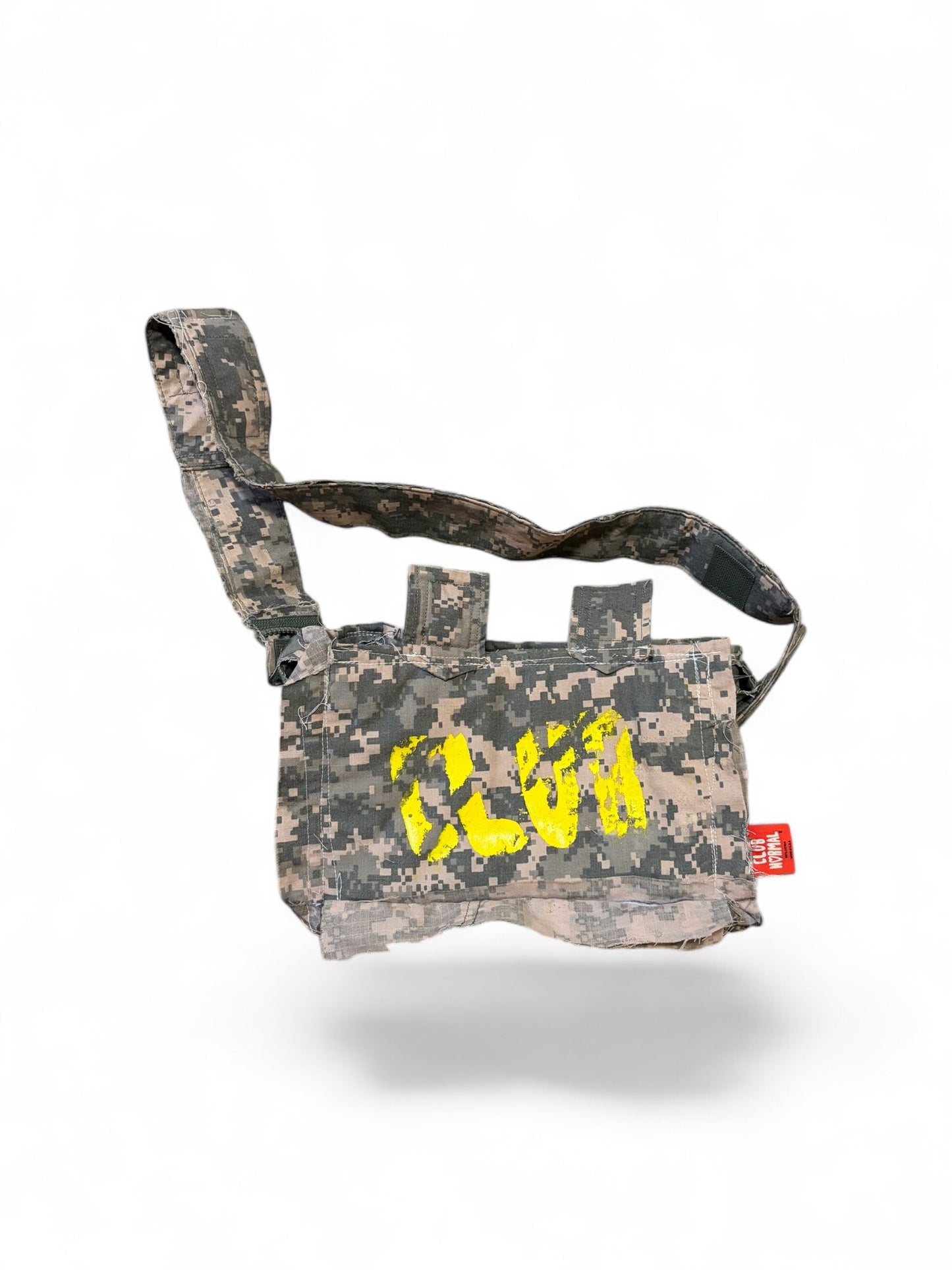 Club Normal® military scrap canvas bag
