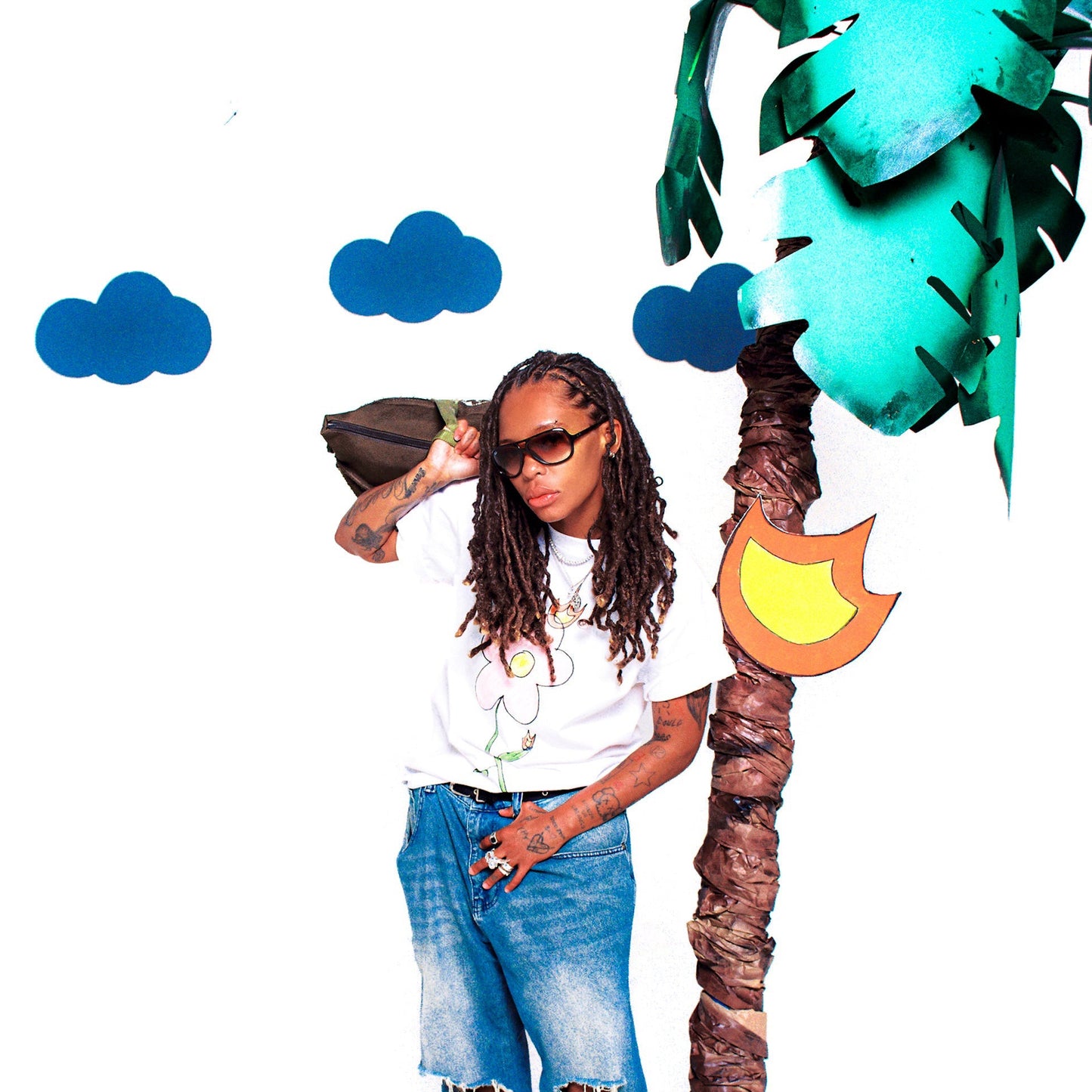 Club Normal® Flowers on Fire T shirt